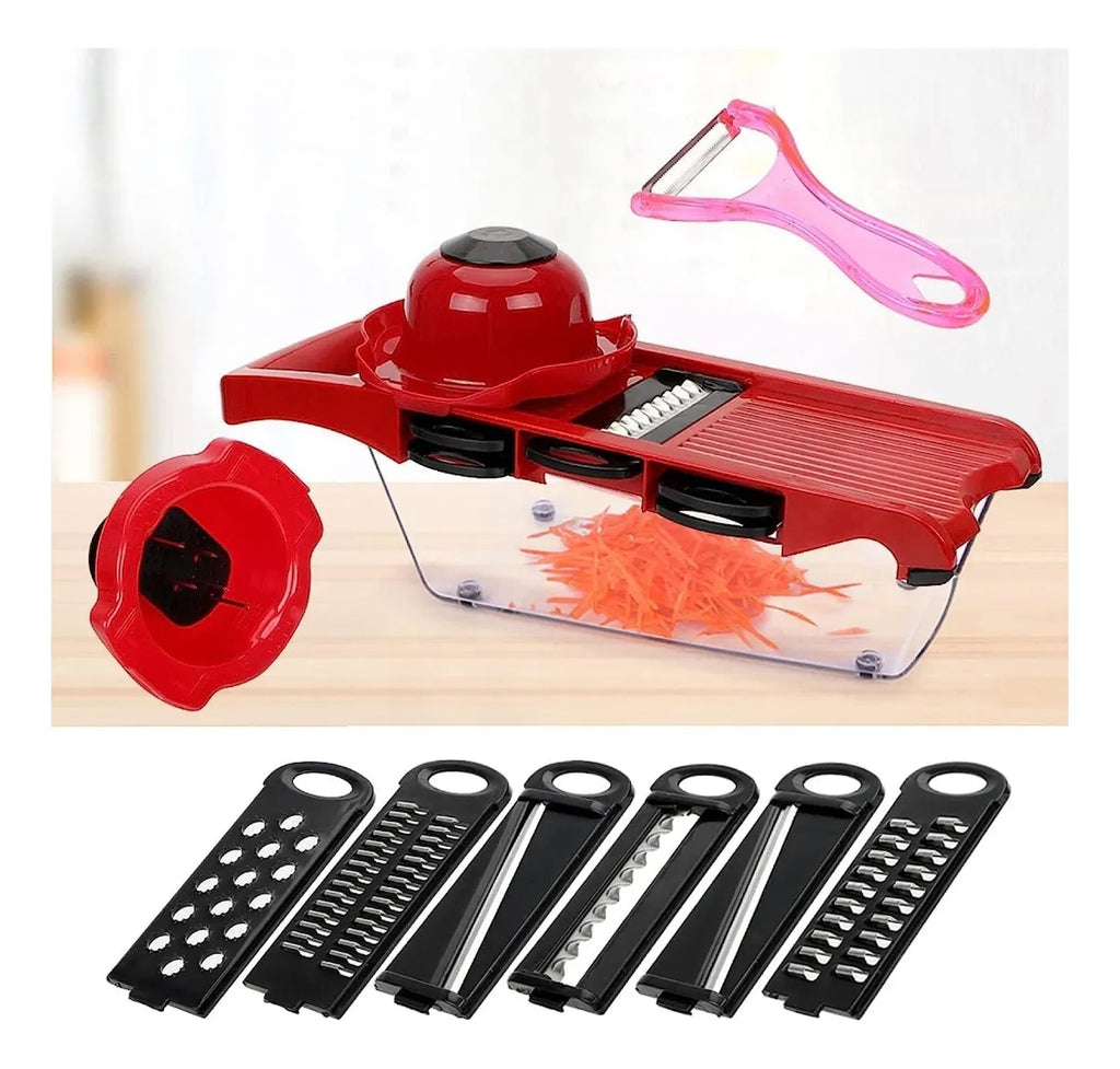 ™RALLADOR DE VERDURAS 6 EN 1