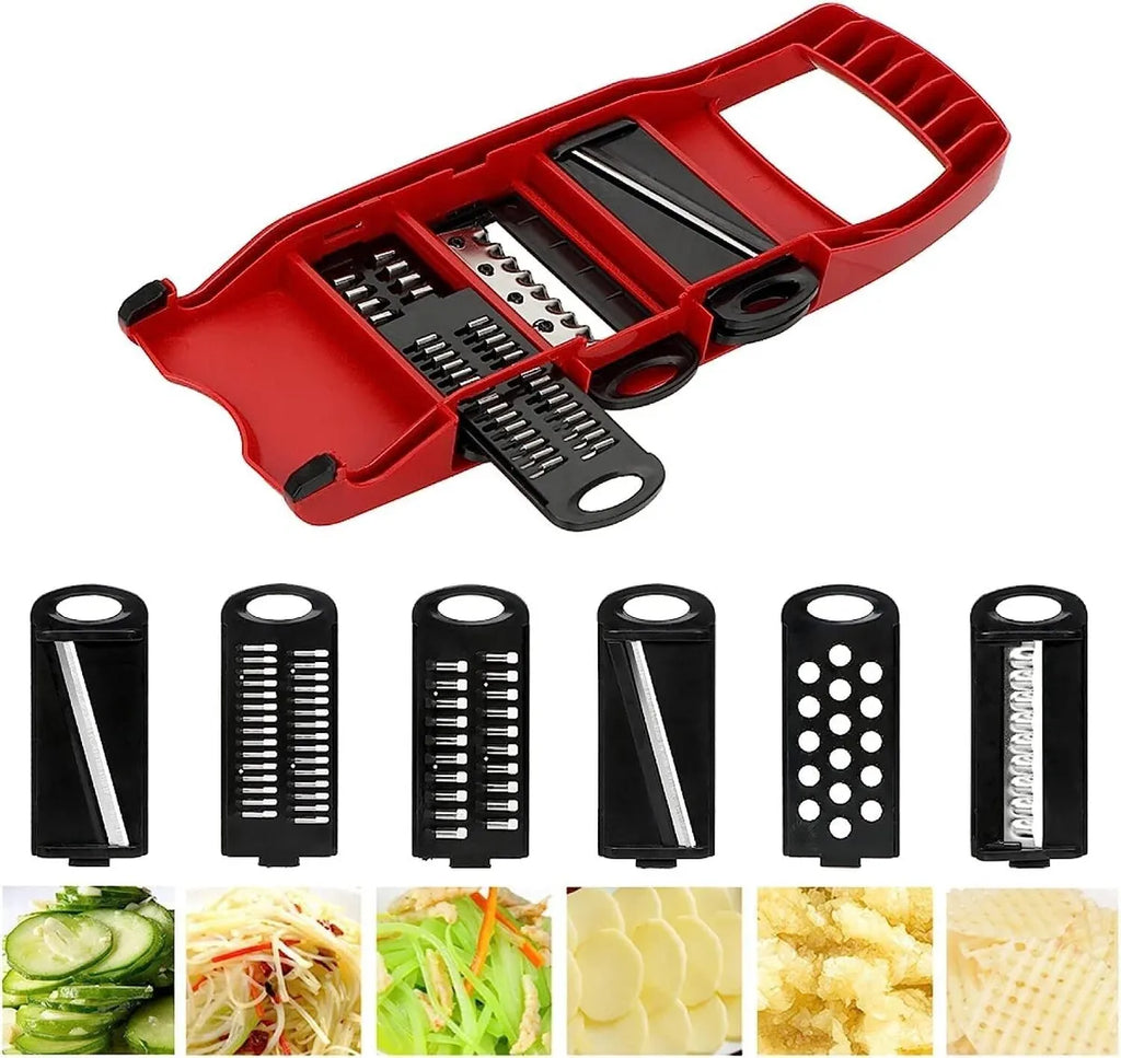 ™RALLADOR DE VERDURAS 6 EN 1